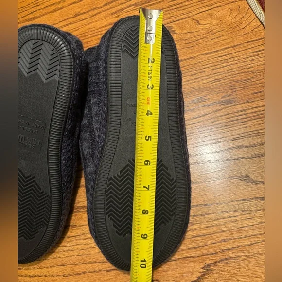 Muk Luks Cozy Charcoal Knit Slippers - Picture 7 of 7